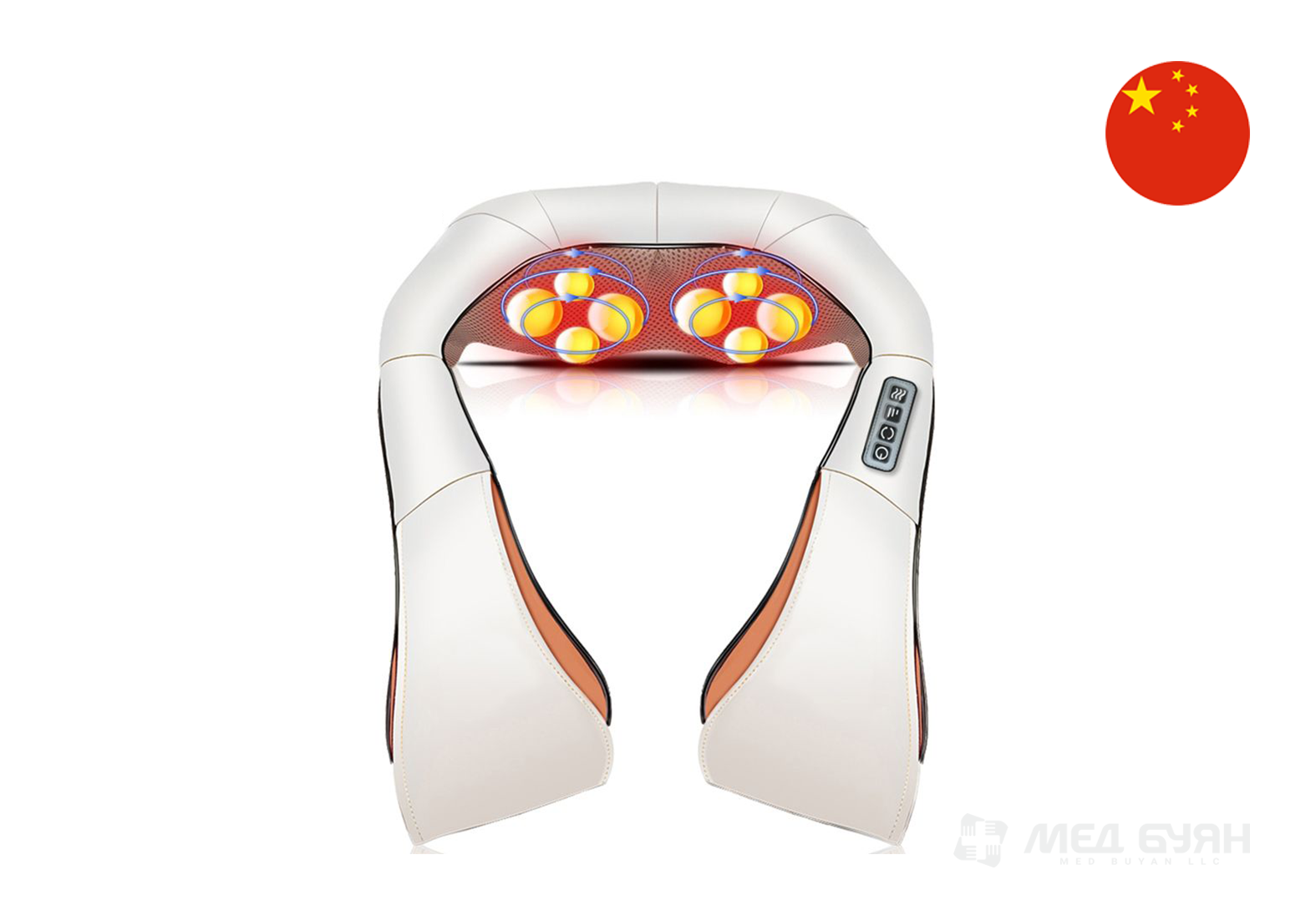 Массажер New Orbit Shiatsu Massager. Jinkairui массажер 4 кнопки. Массажер для шеи арт.nm001. Массажёр инфракрасный BMI 3010.